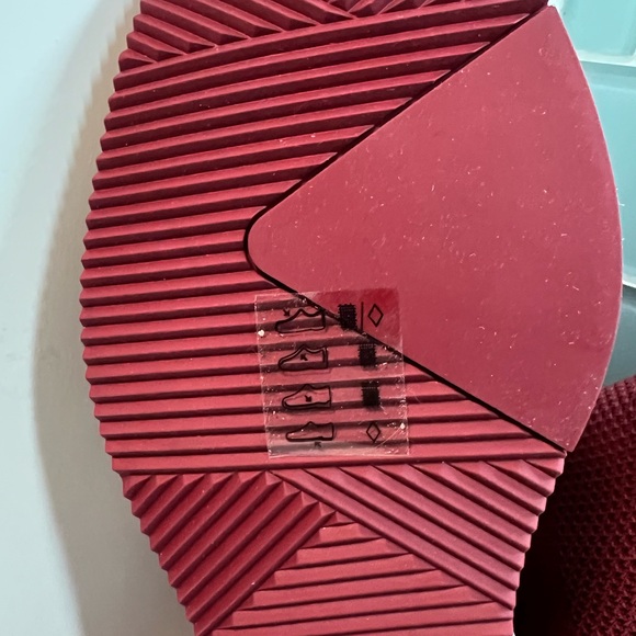 Michael Kors Deep Red Slip-On Trainers Sneakers with Mesh Upper NIB - Picture 8 of 16